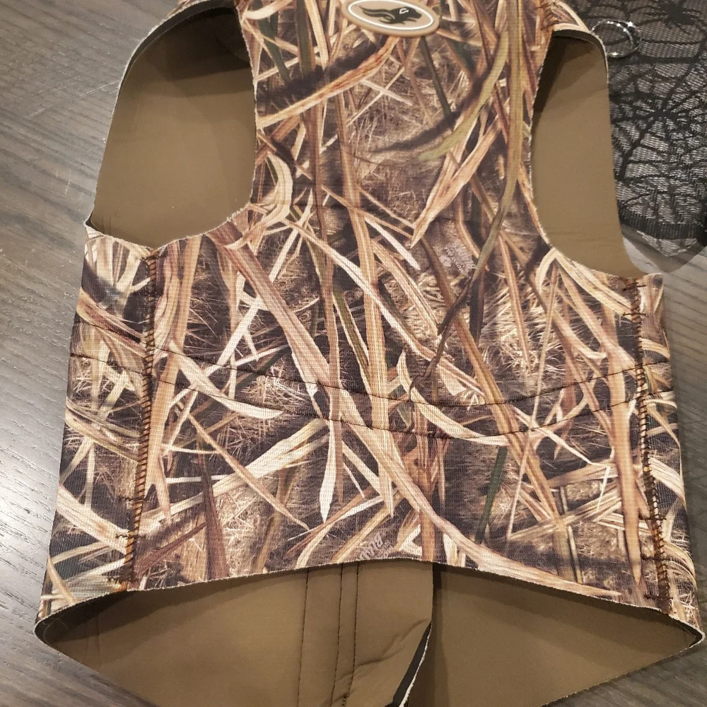 Dog Vest  Real tree max 7 camouflage  Neoprene xl new